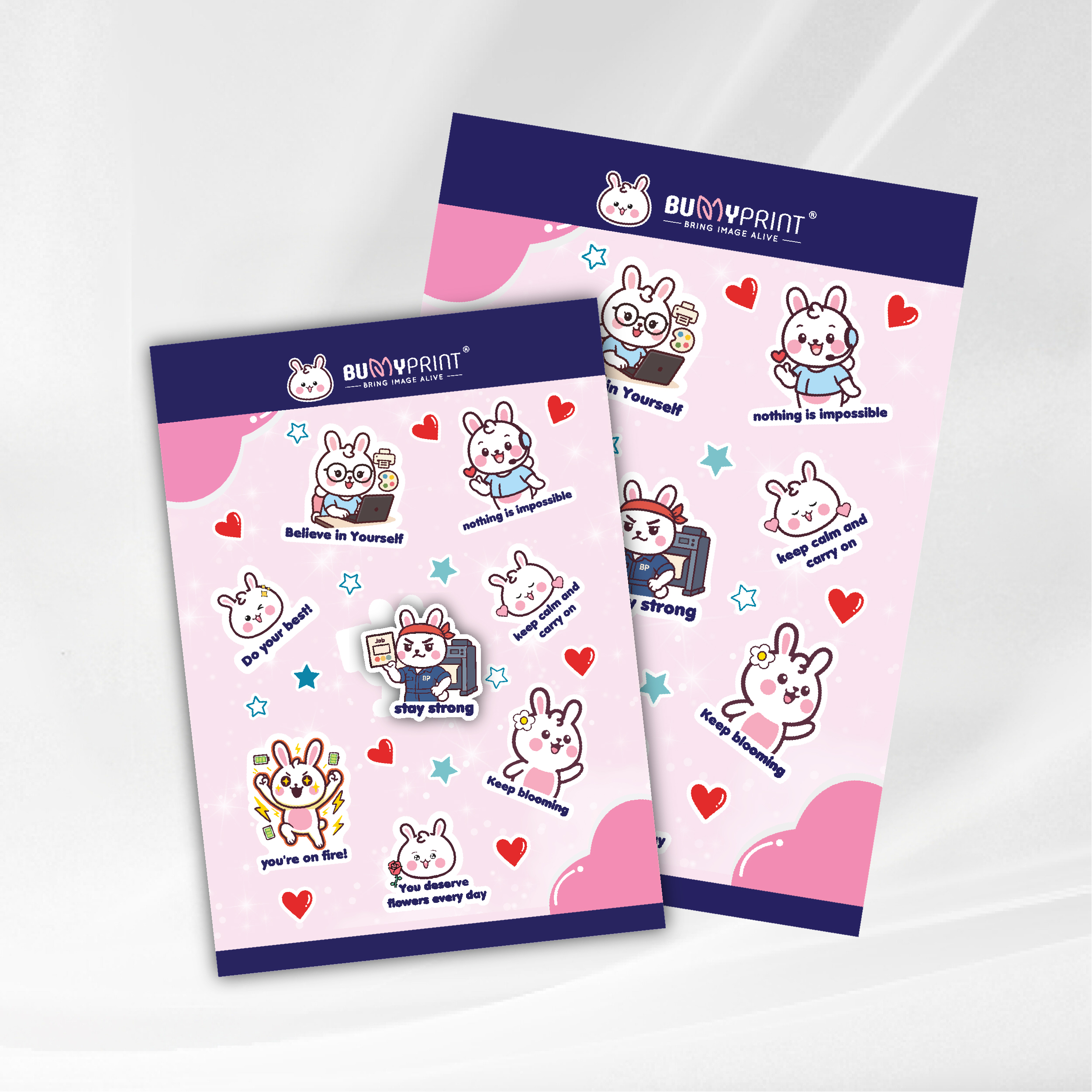 Multiple Die-line Sticker